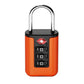 Cadenas TSA orange en position verticale