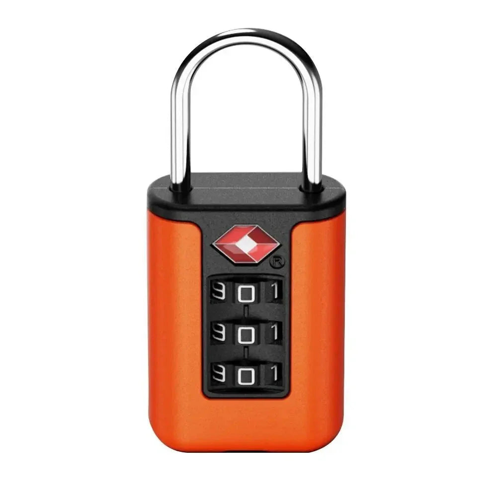 Cadenas TSA orange en position verticale