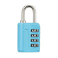 Cadenas bleu pour sécuriser bagages
