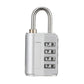 Cadenas gris robuste pour valise