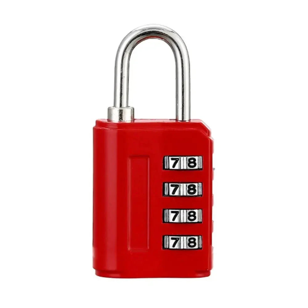 Cadenas rouge avec boucle résistante
