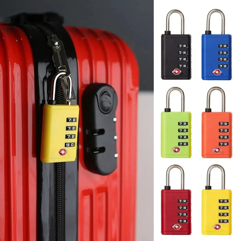 Cadenas TSA illustrant les étapes de configuration