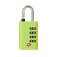 Cadenas TSA vert, parfait pour sacs à dos