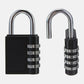 Cadenas de valise robuste avec code réglable, vue latérale