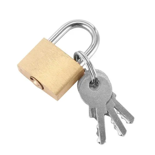 Cadenas de voyage doré, dimensions compactes