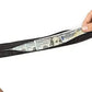 Ceinture kaki avec poche zippée intérieure pour sécurité