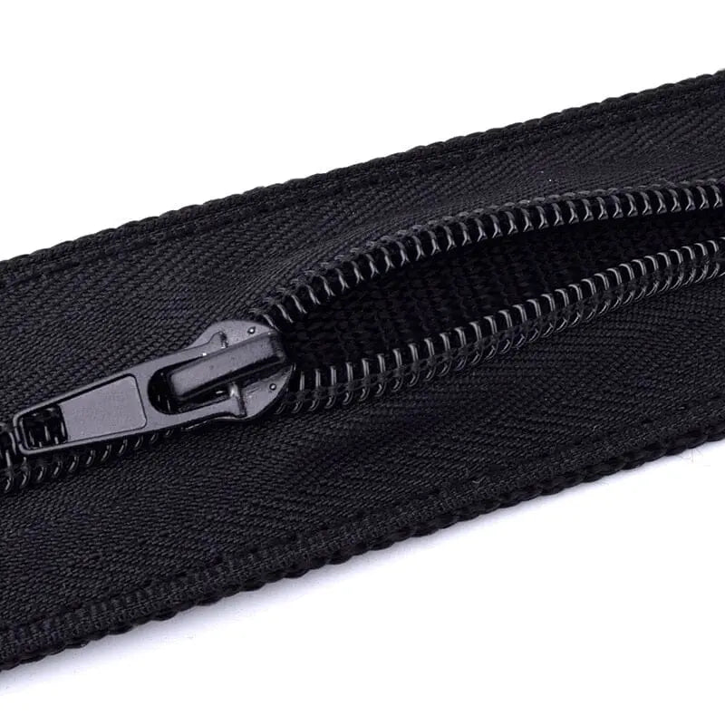 Ceinture en nylon noir avec boucle réglable pour sécurité