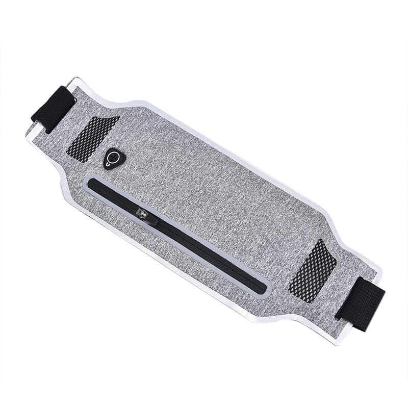 Ceinture de voyage en gris avec poche sécurisée