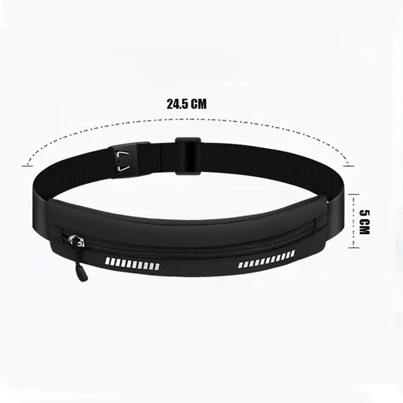 Ceinture de sécurité avec compartiment pour effets personnels