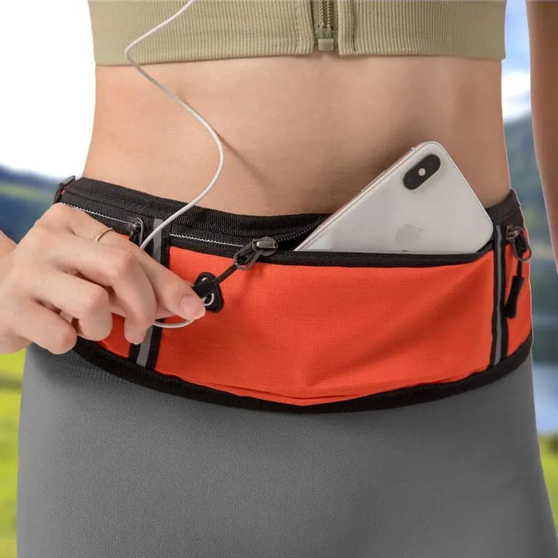 Vue rapprochée de la ceinture avec sangle ajustable