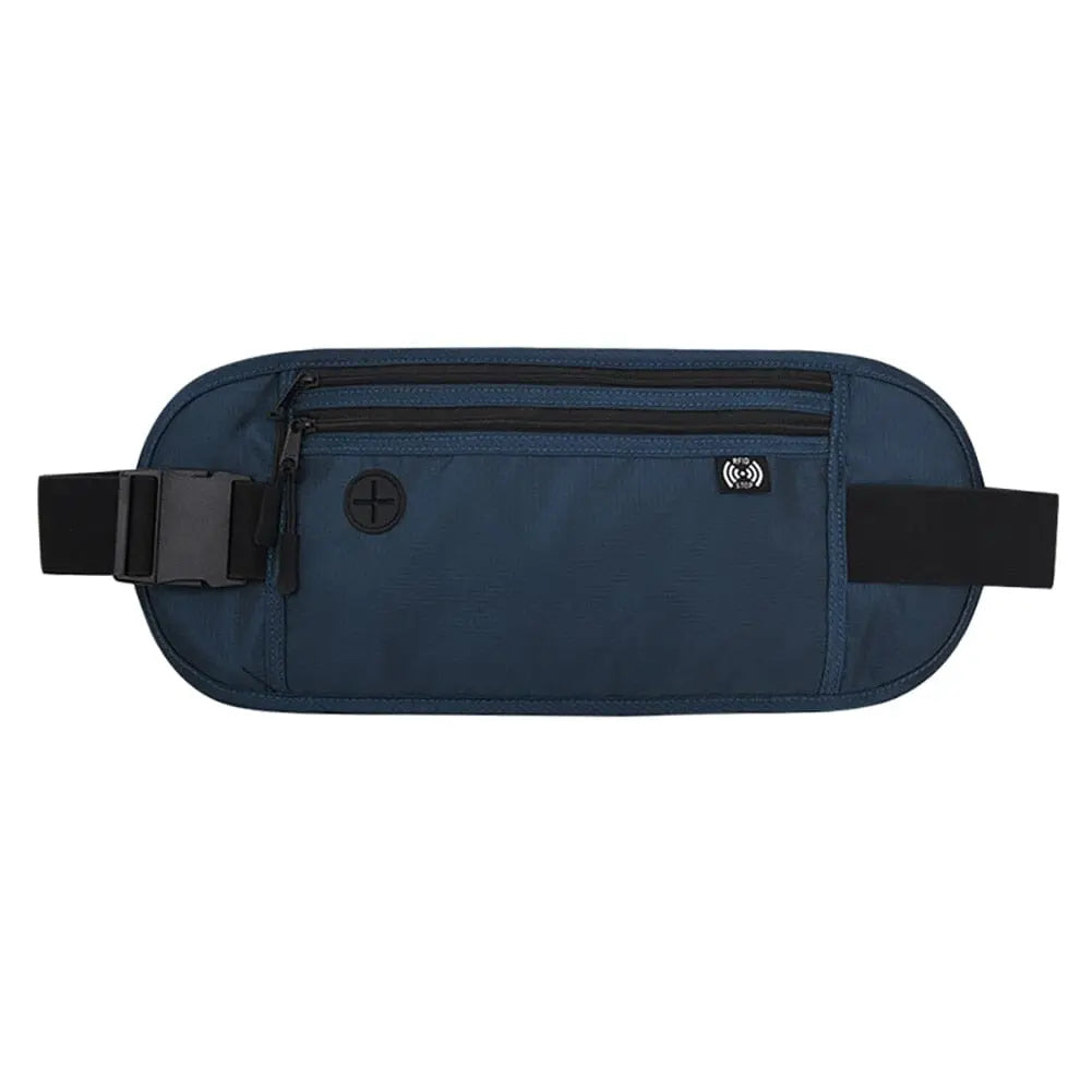 Ceinture bleu marine avec tissu léger et résistant