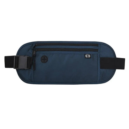Ceinture bleu marine avec tissu léger et résistant