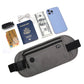 Ceinture de voyage grise avec sangle ajustable