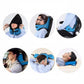 Coussin de voyage avec capuche amovible en mousse à mémoire