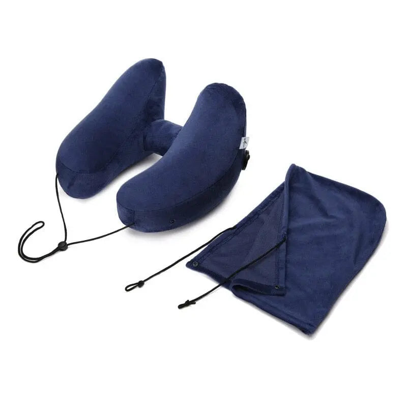 Vue rapprochée du coussin gonflable, détails du tissu