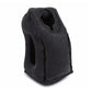 Oreiller noir pour voyage, support de tête