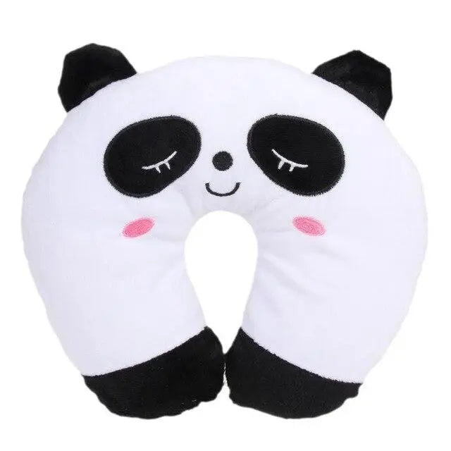 Coussin de voyage en forme de panda, mousse mémoire