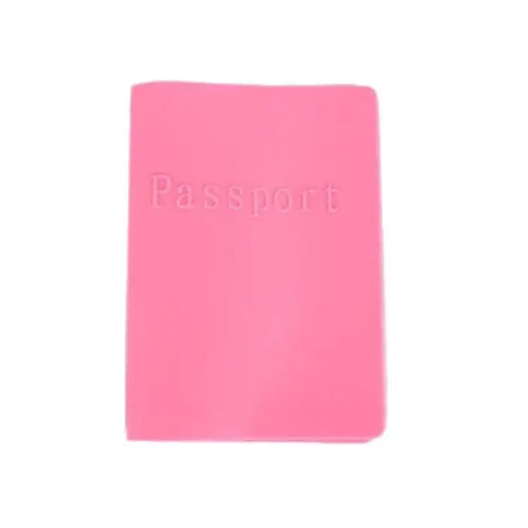 Détail sur la fermeture de la couverture passeport silicone