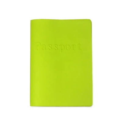Couverture passeport silicone, vue latérale, détails des coins