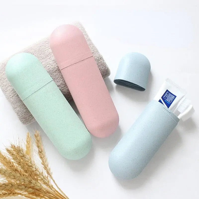 Étui en plastique pour brosse à dents, grande capacité