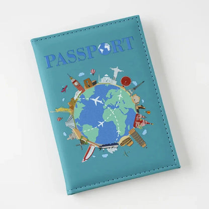 Étui passeport avec protection contre l'humidité et les plis