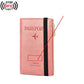 Portefeuille rose avec protection anti-RFID et design personnalisé