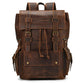 Sac à Dos Cuir Homme Vintage grand sac dos cuir vue rapprochée vue 29