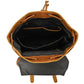 Sac à Dos Cuir Homme Vintage grand sac dos cuir vue rapprochée