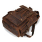 Sac à Dos Cuir Homme Vintage grand sac dos cuir vue de détail vue 34
