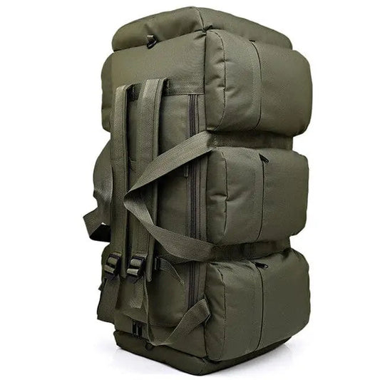Version kaki du sac à dos militaire avec nombreux rangements