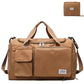 Sac de voyage camel, style classique et intemporel