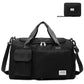 Sac de voyage noir, polyvalent et discret pour toutes occasions