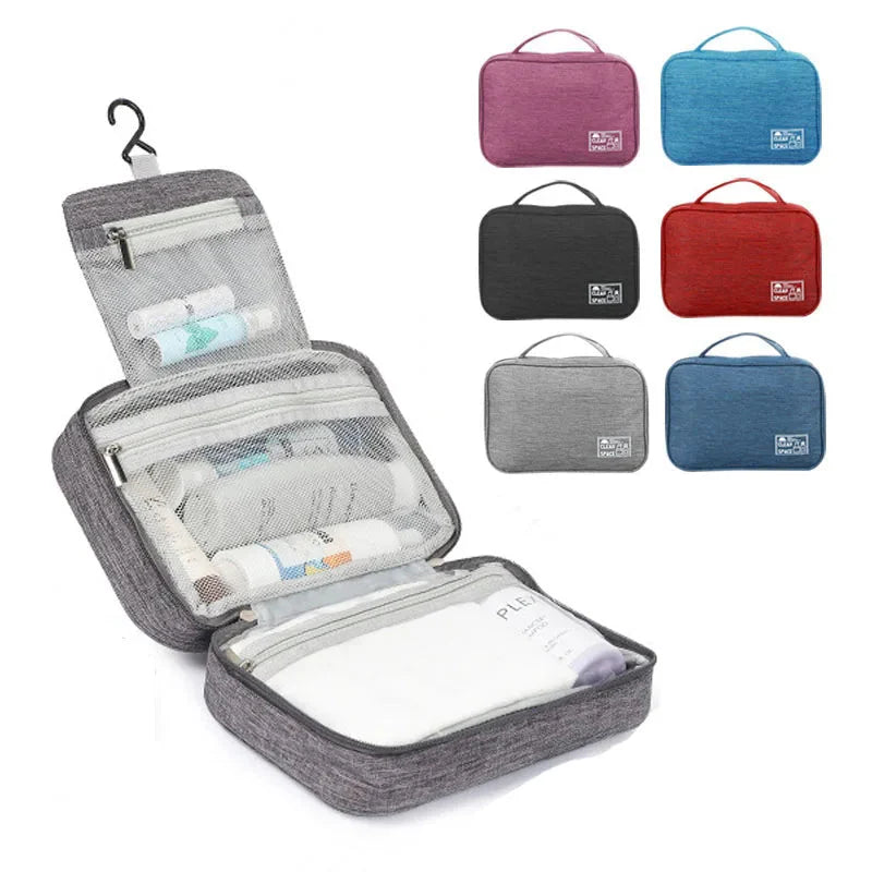 Vue de côté de la trousse fermée avec poignée