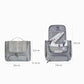 Trousse ouverte montrant les poches de rangement