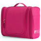 Trousse rose suspendue, idéale pour cosmétiques et accessoires