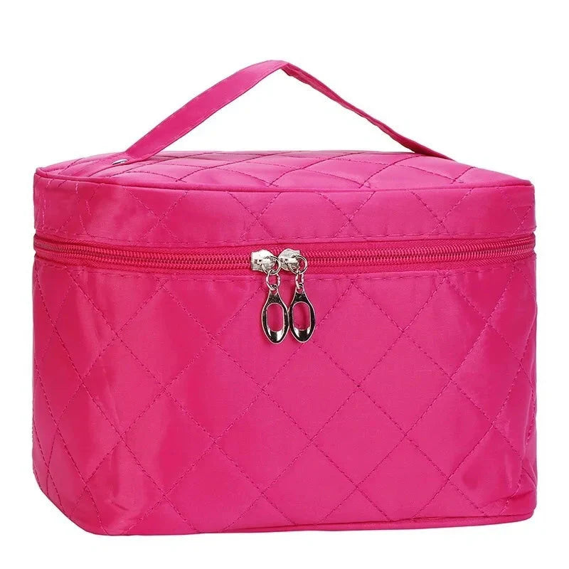 Trousse de toilette fuchsia, parfaite pour le voyage