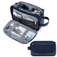 Trousse de toilette bleu marine, design élégant et pratique