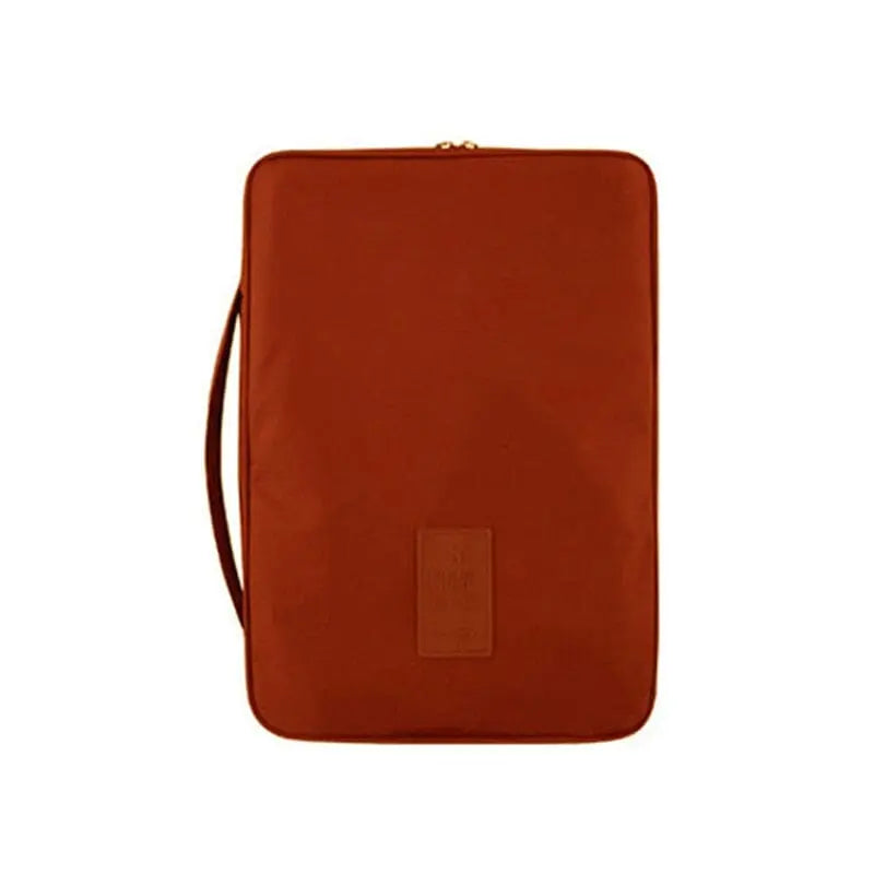 Housse orange, légère et pratique pour déplacements