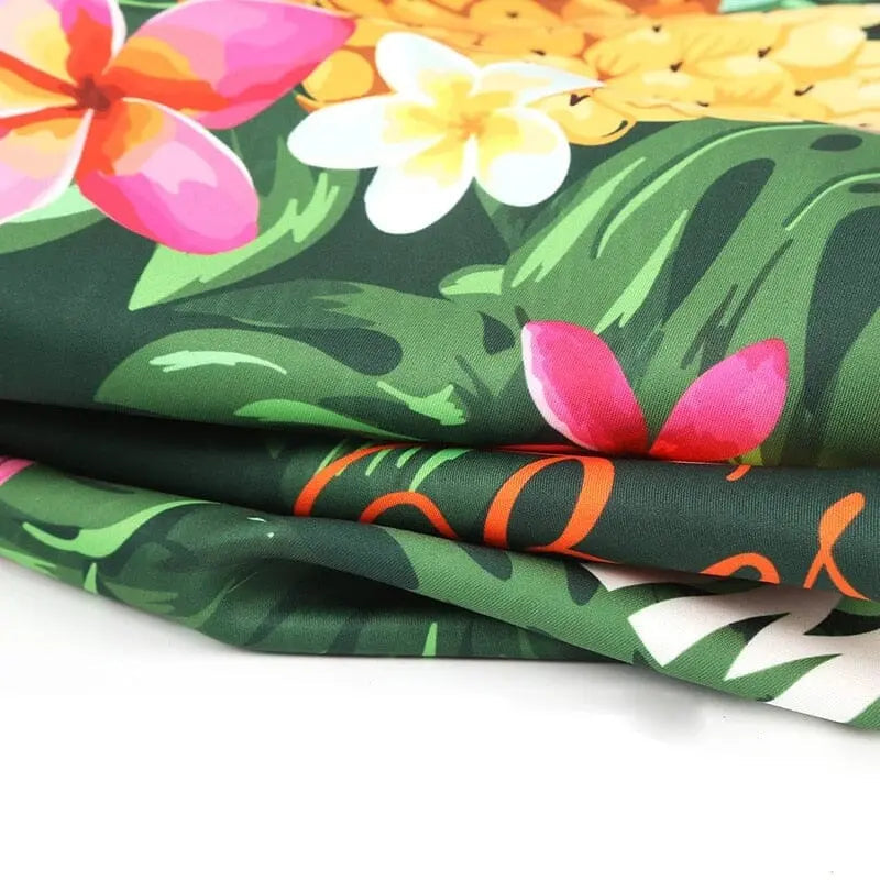 Gros plan sur la texture polyester de la housse