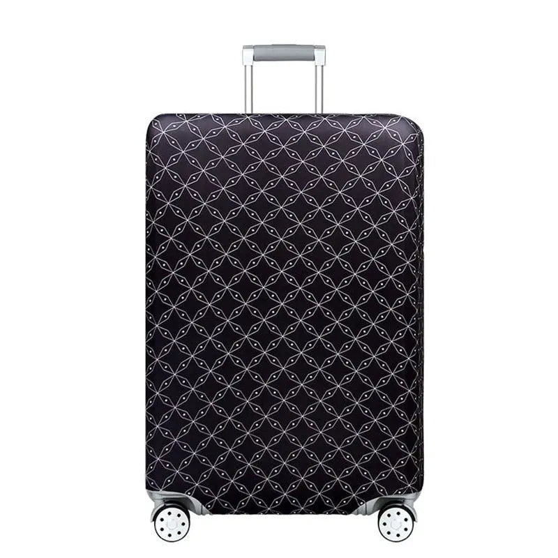 Housse de valise avec motifs, vue arrière