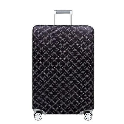 Housse de valise avec motifs, vue arrière