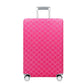 Housse de valise ajustée sur une valise, motif élégant