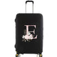 Housse Valise Personnalisée Fleurs Roses housse valise brpink flowers vue rapprochée