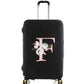 Housse Valise Personnalisée Fleurs Roses housse valise brpink flowers vue d'ensemble