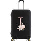 Housse Valise Personnalisée Fleurs Roses housse valise brpink flowers vue latérale vue 10