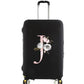 Housse Valise Personnalisée Fleurs Roses housse valise brpink flowers vue de face vue 11