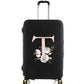 Housse Valise Personnalisée Fleurs Roses housse valise brpink flowers vue rapprochée vue 21