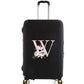 Housse Valise Personnalisée Fleurs Roses housse valise brpink flowers présentation du produit vue 24