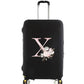 Housse Valise Personnalisée Fleurs Roses housse valise brpink flowers vue du matériau vue 25