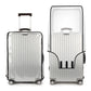 Housse transparente sur valise, protection anti-rayures